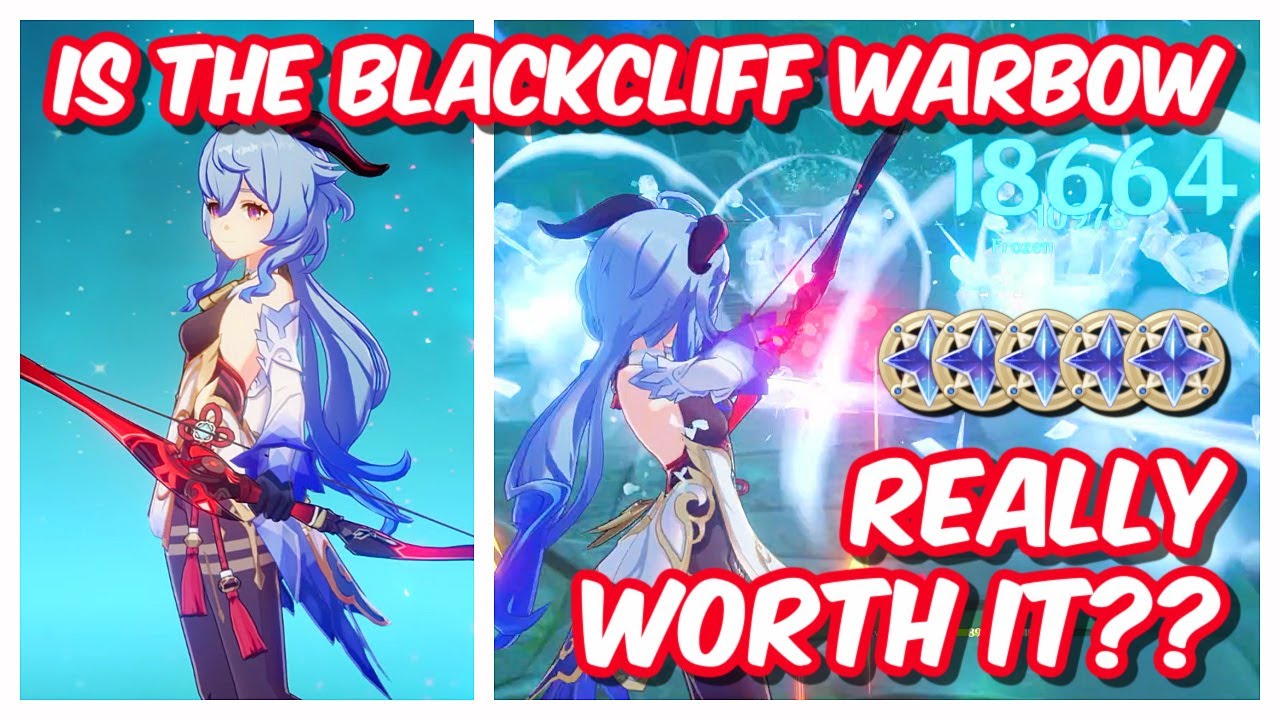 Is the Blackcliff Warbow GOOD? Best F2P Weapon for Ganyu?! [Build & Guide] | Genshin Impact