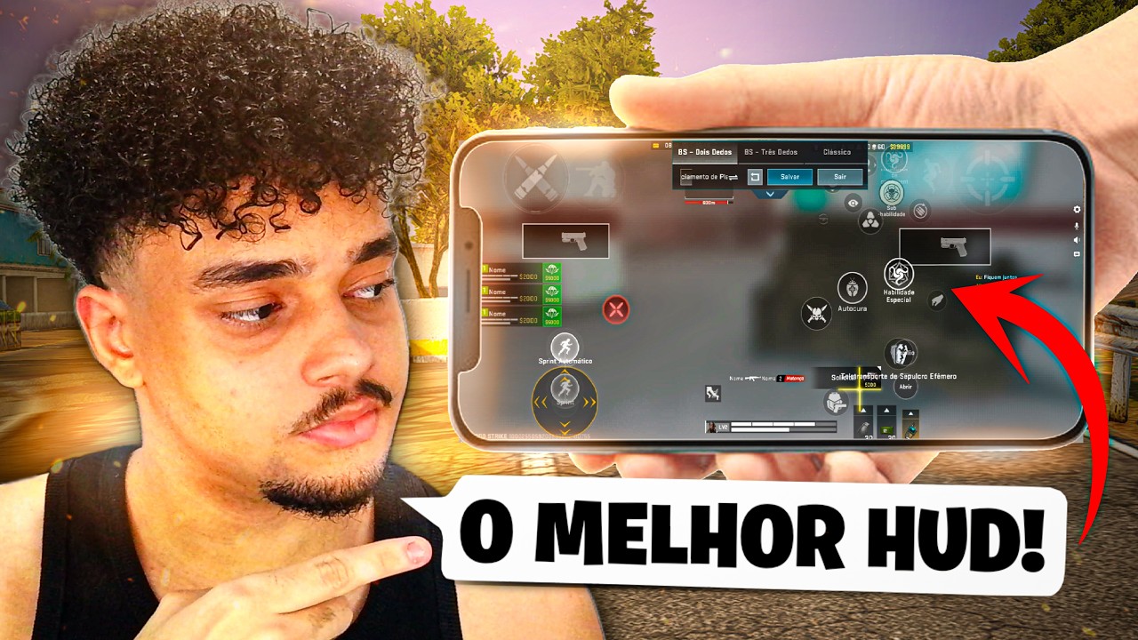 O MELHOR HUD PARA JOGAR BLOOD STRIKE EM 2026!! 🔥 (COM E SEM GYRO)