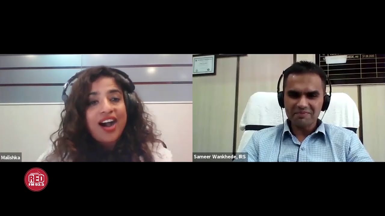 Narcotics Control Bureau zonal chief Sameer Wankhede's  Exclusive Conversation with Malishka