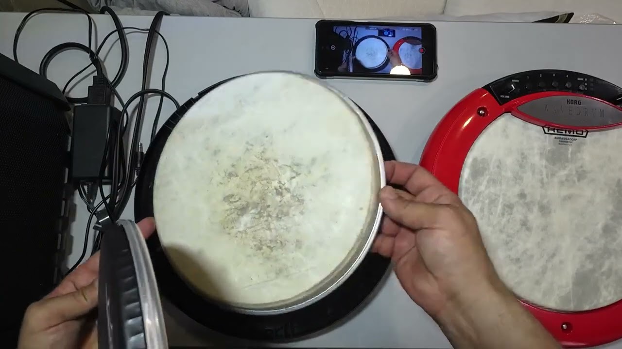 Korg Wavedrum repair. Part 3