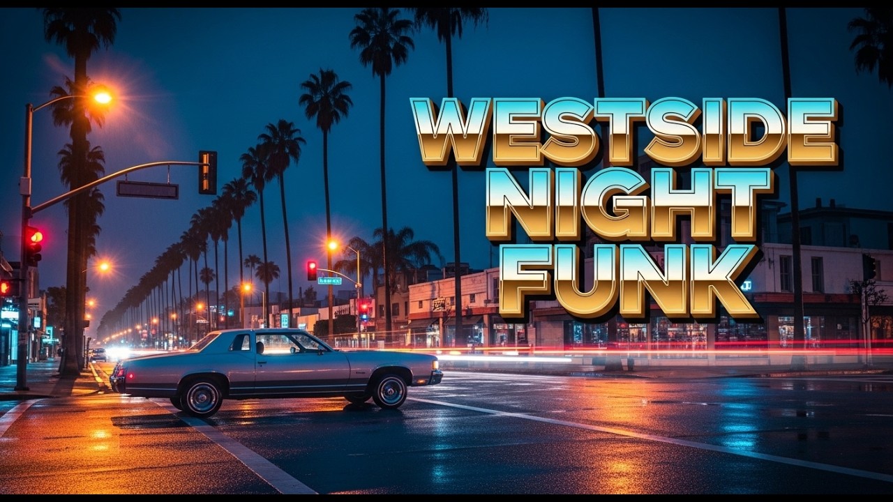 West Coast G-Funk Night Vibes 🌃 Smooth Funk Lowrider Cruise Mix