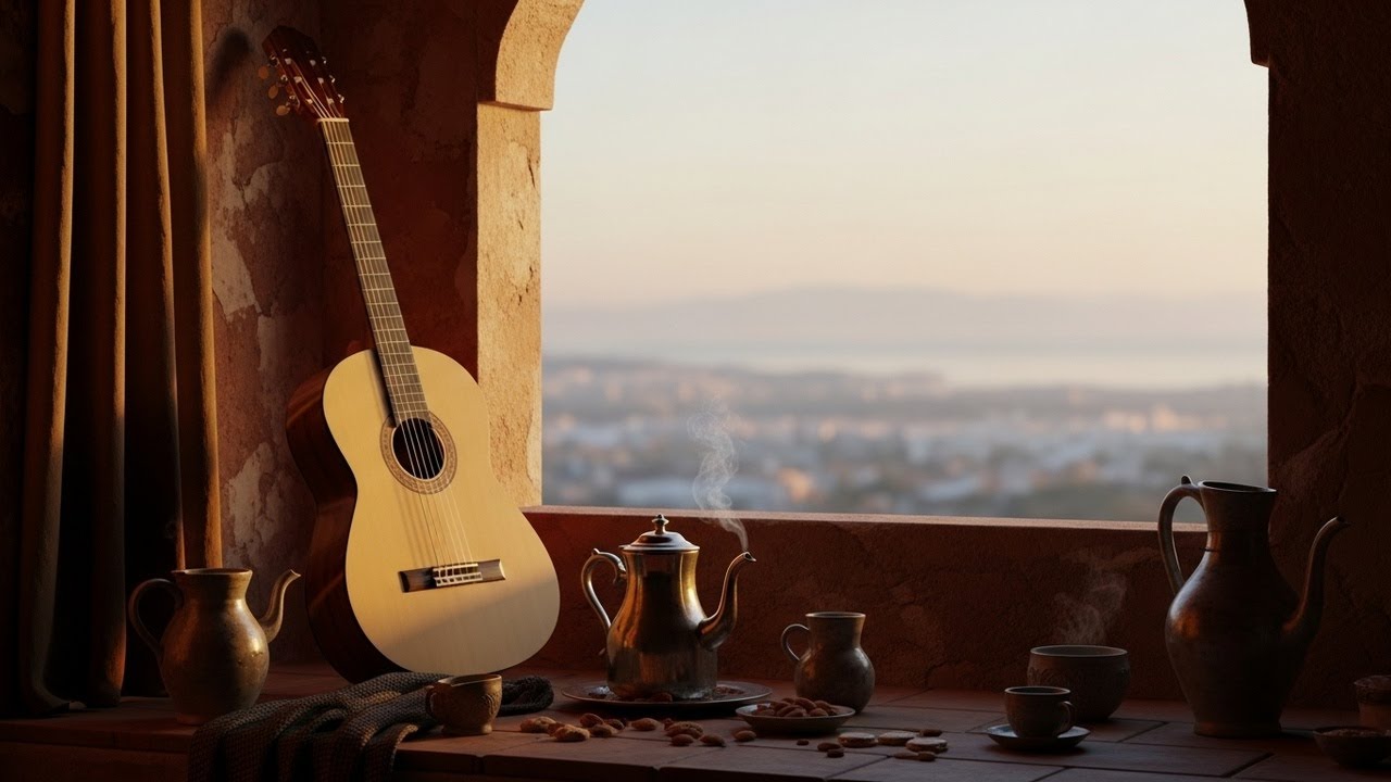 Spanish Guitar - Relaxing Flamenco Rumba Instrumental With A Soft And Balanced Calm Mood