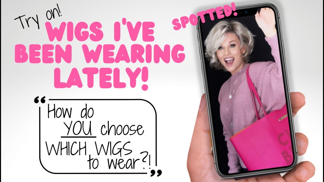 WIGS I'VE BEEN WEARING LATELY!  Meeting THE NEW GIRLFRIEND! HOW do YOU CHOOSE which wigs to wear?
