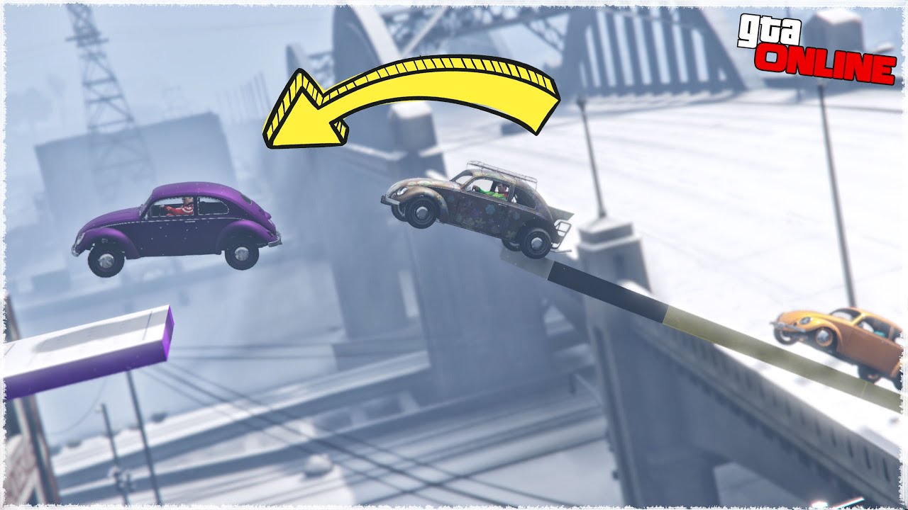 ЗИМНИЙ СКИЛЛ ТЕСТ НА НОВОМ ЖУКЕ! ЭТО НЕВОЗМОЖНО ПРОЙТИ! (ГОНКИ ГТА 5 ОНЛАЙН)