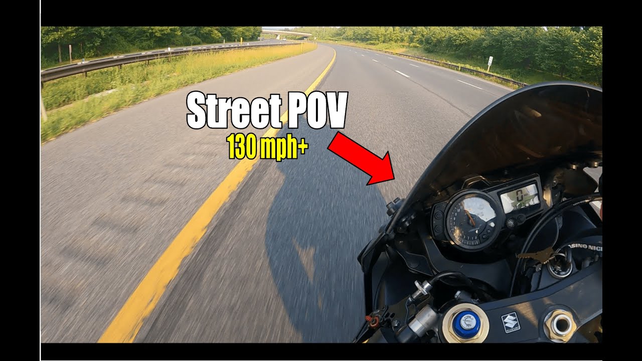 2004 GSXR 600 K4 // Day run // POV