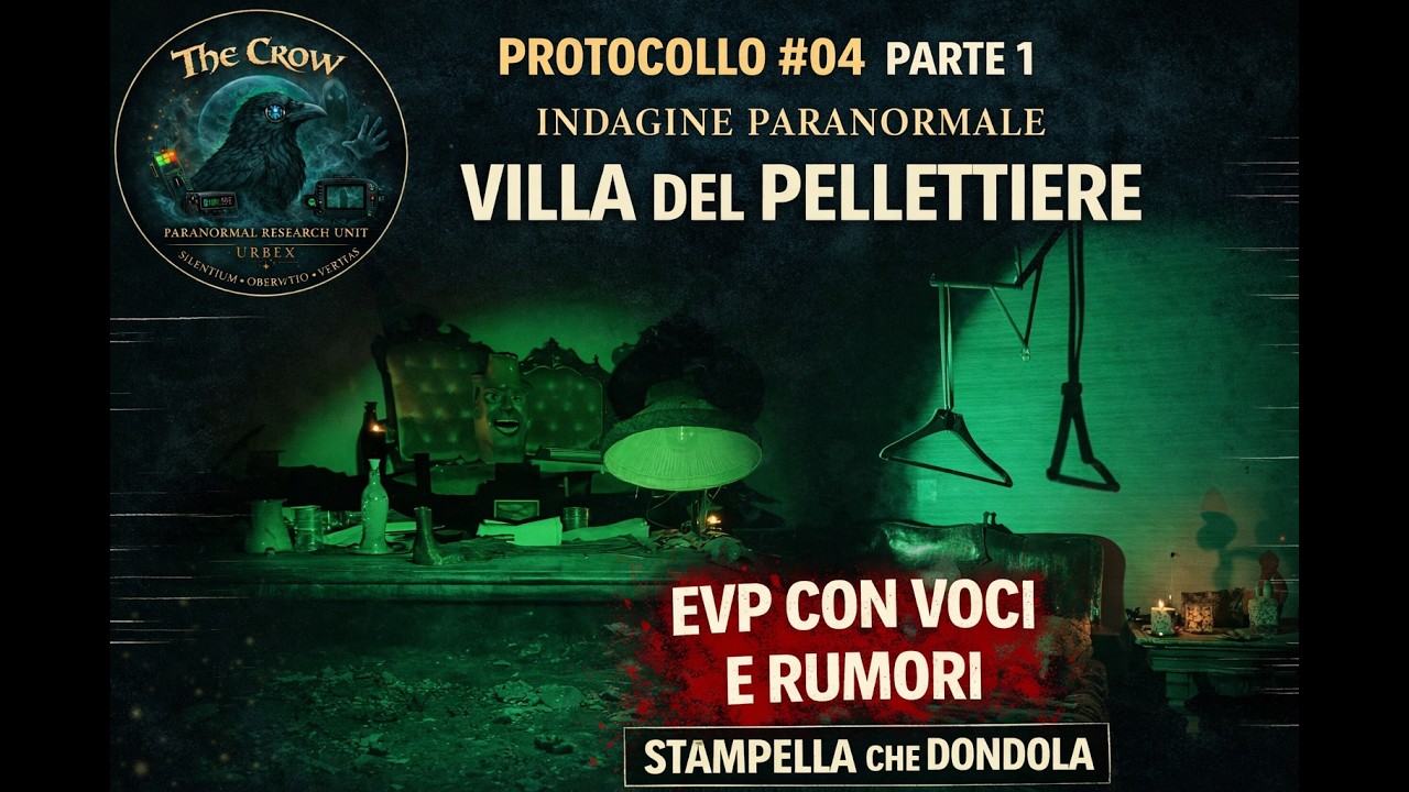 PROTOCOLLO OPERATIVO #04 &ndash; Villa del Pellettiere (Pt.1) | VOCI nell&rsquo;EVP e rumori inspiegabili