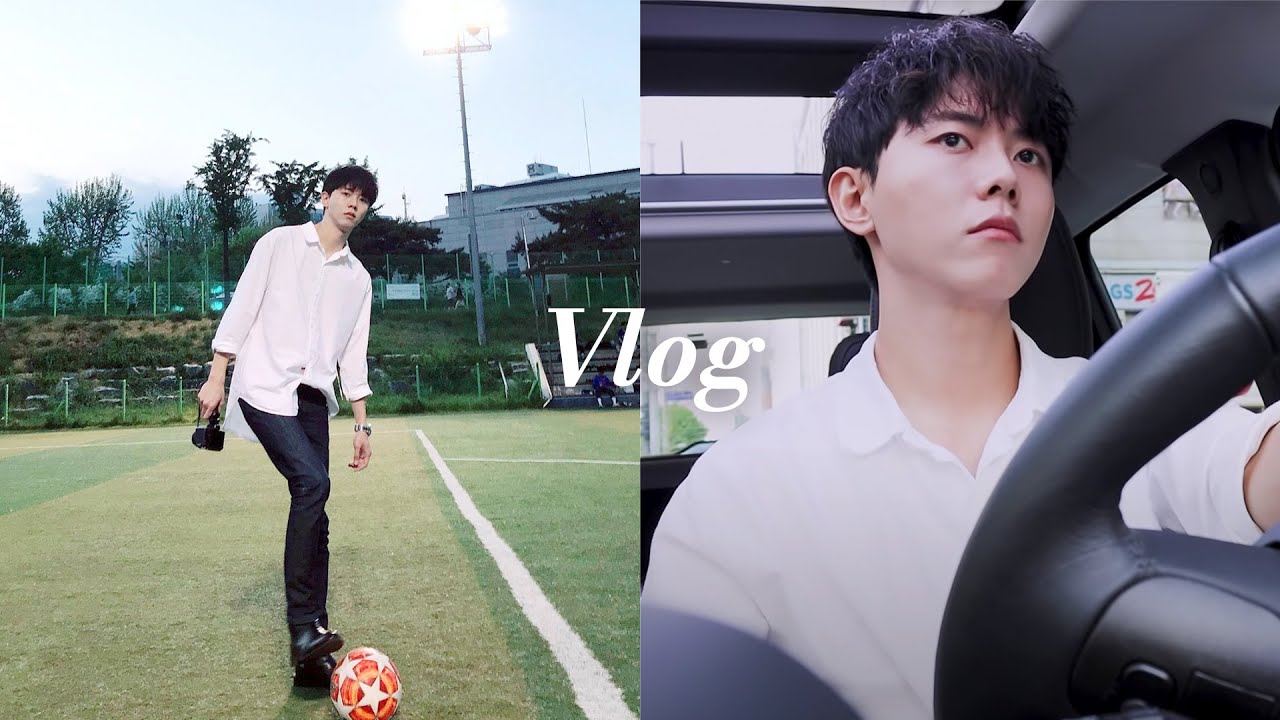 ⚽️축구할 땐 흰 셔츠에 스키니진이지 | vlog, 드라이브, 데일리룩, ootd
