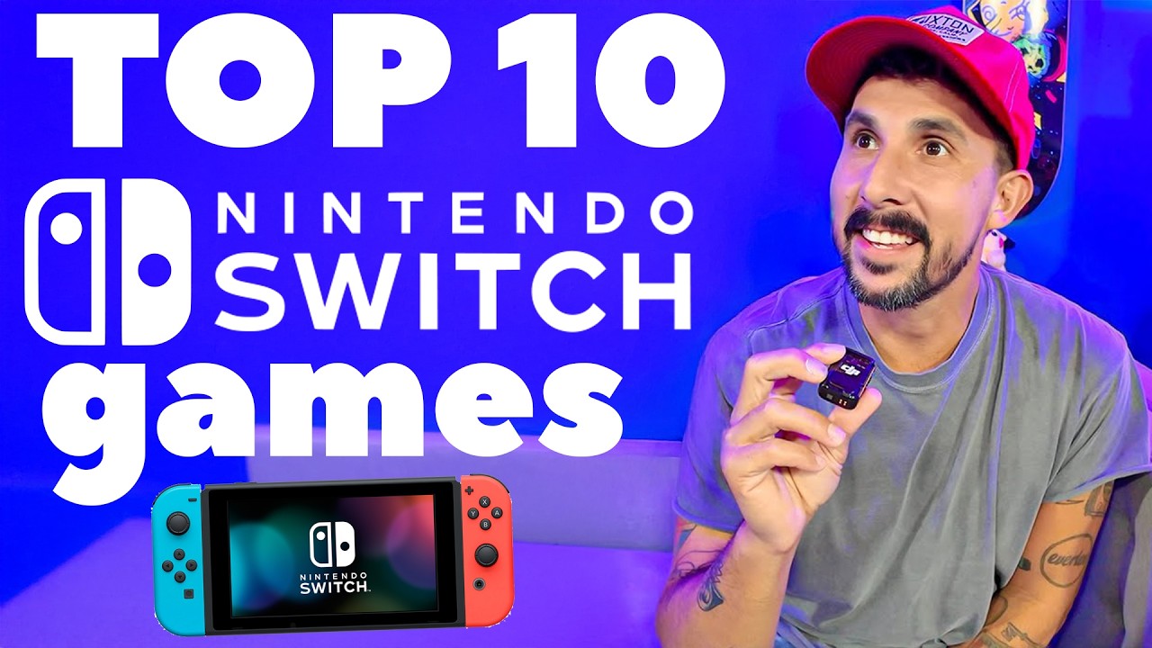 Top 10 BEST Nintendo Switch games of all time