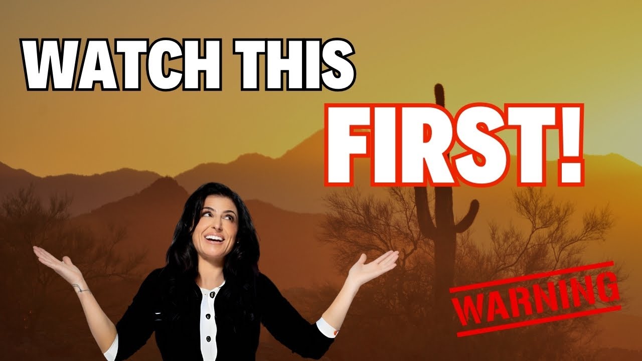 Buying a Home in Arizona? WATCH THIS Before You Move