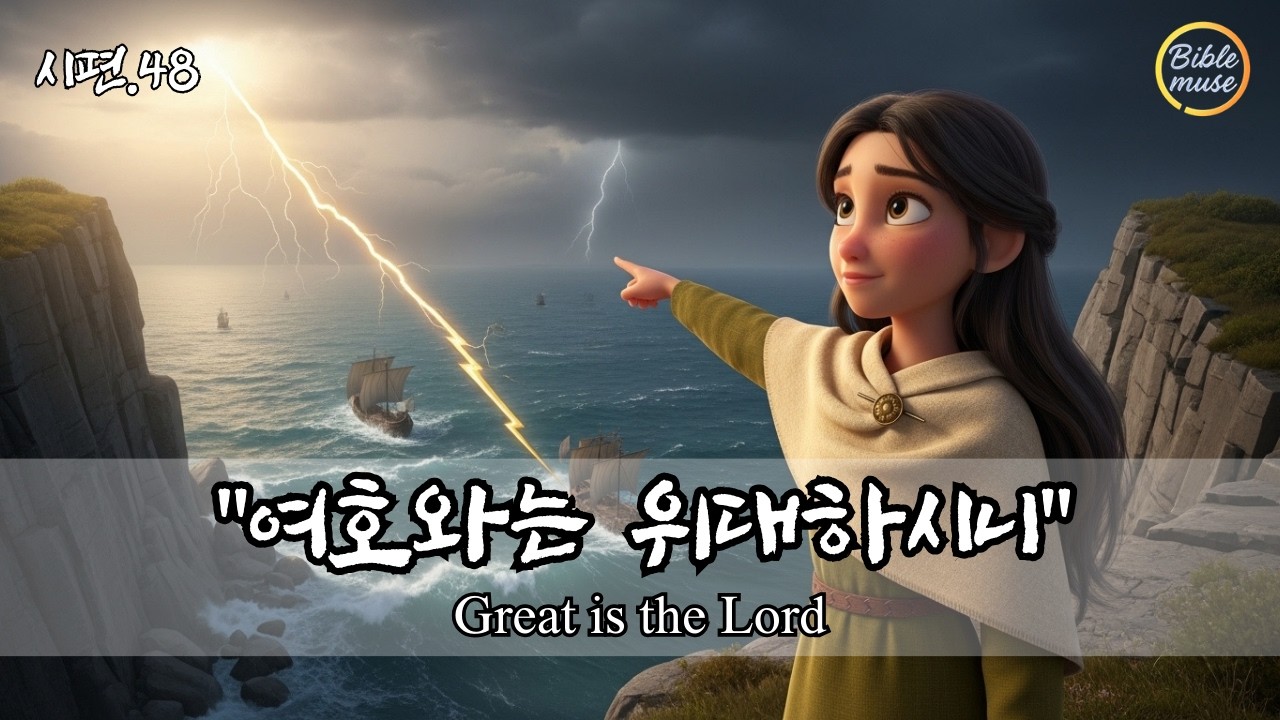 하나님이 자기를 요새로 알리셨도다... 터가 높고 아름다워 온 세상의 기쁨이 됨이여 ㅣ시편 48편 말씀 찬양ㅣ우리를 인도하시리로다ㅣccm 감동 찬양