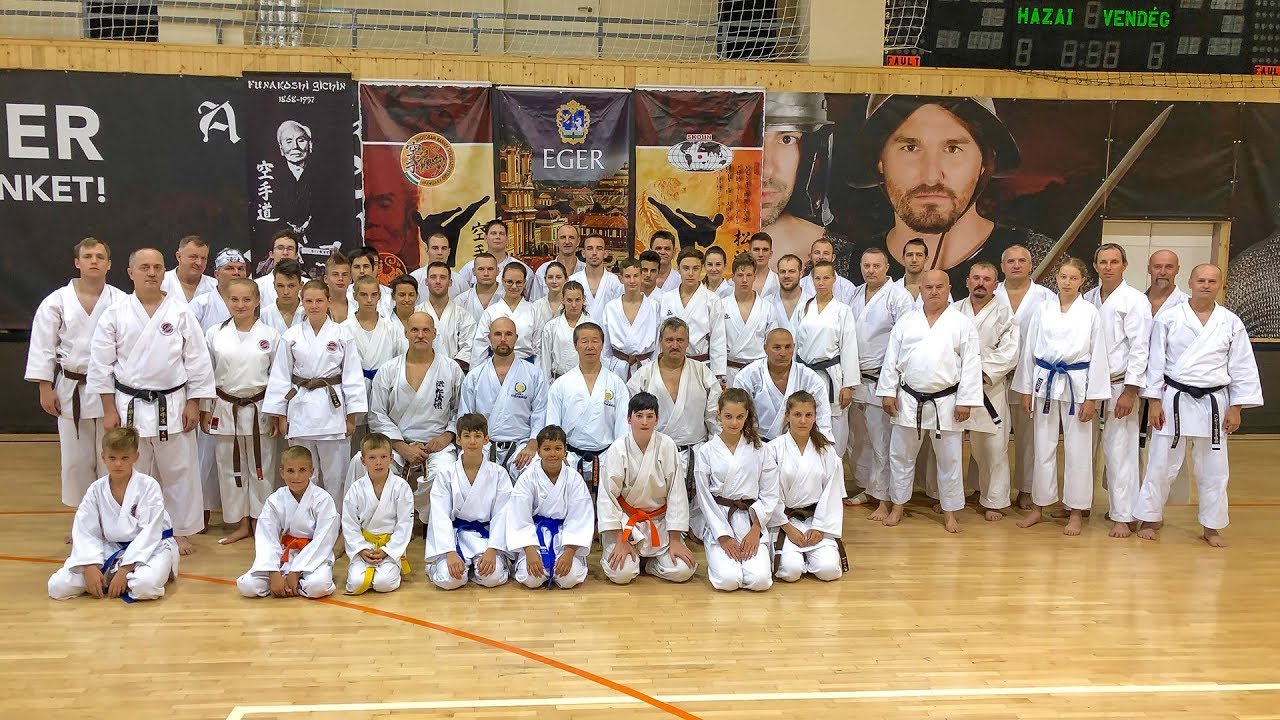 Masao Kagawa karate edzőtábor 2019.08.17 Eger - 1. rész