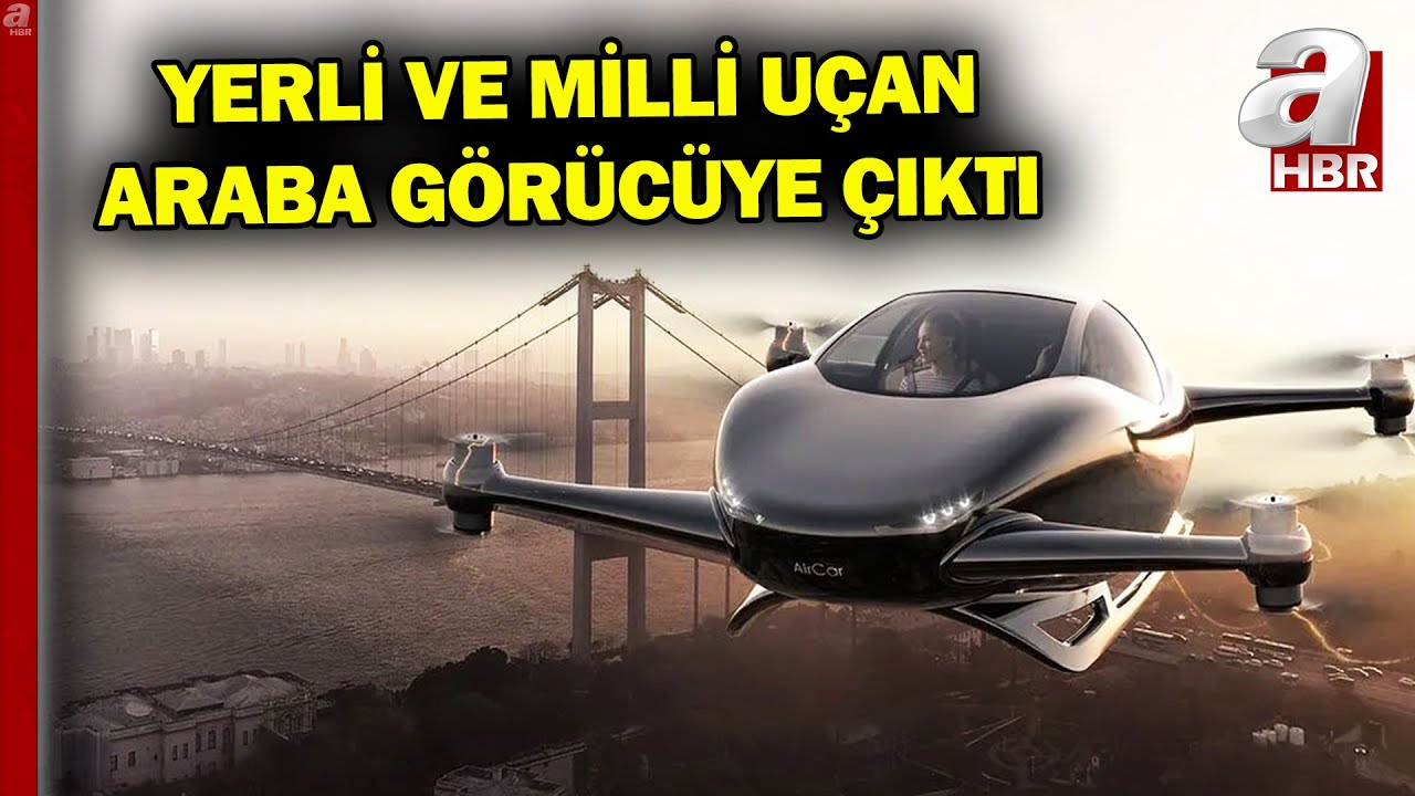Yerli Ve Milli U&ccedil;an Araba 2027'de G&ouml;ky&uuml;z&uuml;ne Y&uuml;kselecek! U&ccedil;an Araba G&ouml;r&uuml;c&uuml;ye &Ccedil;ıktı, İşte Fiyatı...