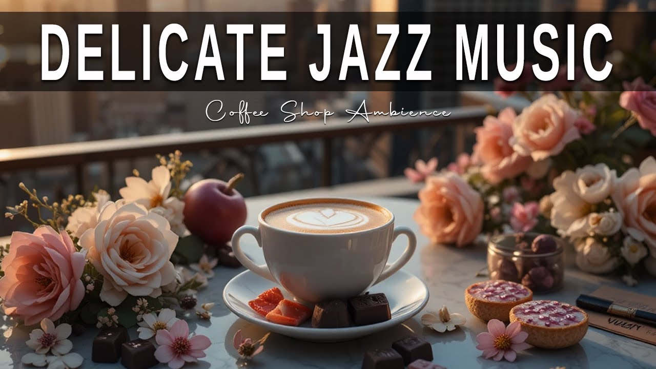 Delicate Jazz Music ☕ Bossa Nova background for Great Moods, Stress Relief and Relaxing