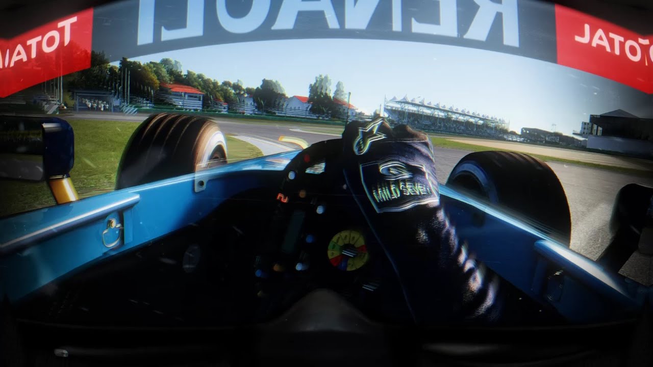 ★ ALONSO at IMOLA 2005 ★ ONBOARD HELMET CAM】PURE V10 SOUND【RENAULT R25】★