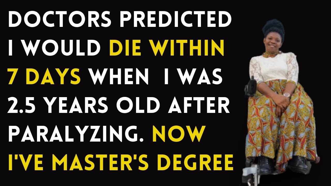 She totally paralyzed at age 2.5, now she has master's degree: The story of Rosemary