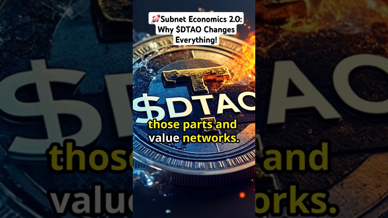 How $DTAO is Redefining Decentralized AI Forever! #Bittensor #ai #investing