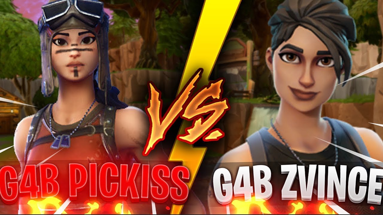 [ZVINCE VS G4B PICKISS] BUILD FIGHT COMPILATION - FORTNITE BATTLE ROYALE