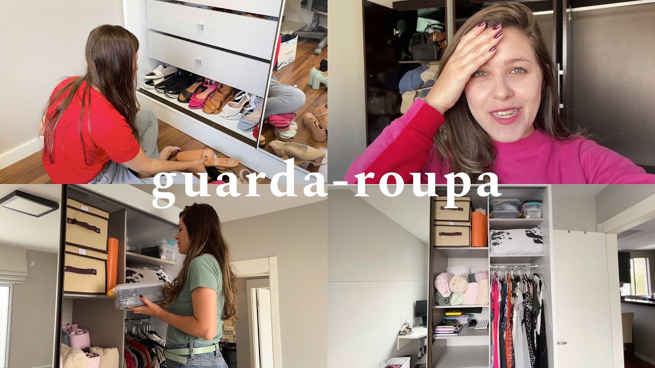 Não sabia que ia dar tanta bagunça, o guarda-roupa ideal para apartamento, organização de tudo.