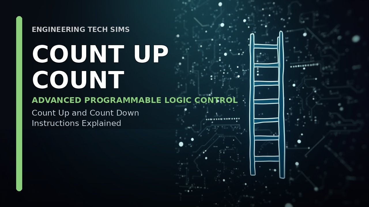 PLC Count Up and Count Down Instructions Explained | CTU, CTD and Reset