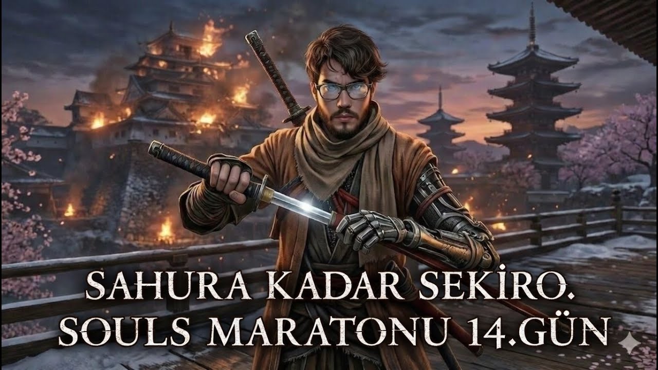KILIÇLAR ÇARPIŞACAK. SEKİRO SOULS MARATONU 14.GÜN