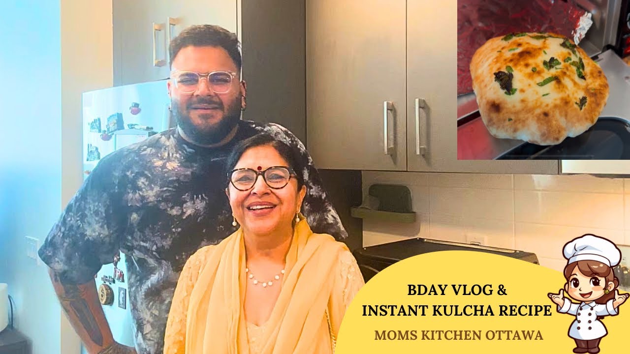 Bday Vlog & Instant Kulcha Recipe (No Yeast)