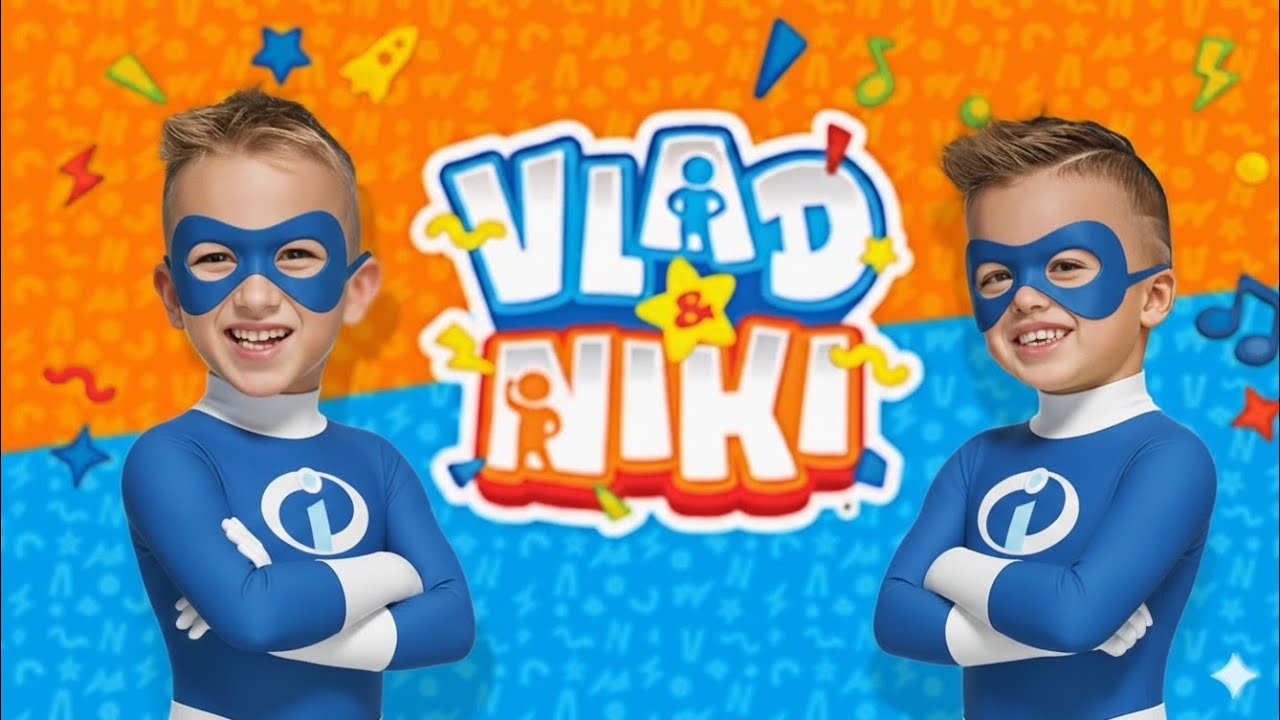 Vlad and niki Frozon drives a donut car 🍩