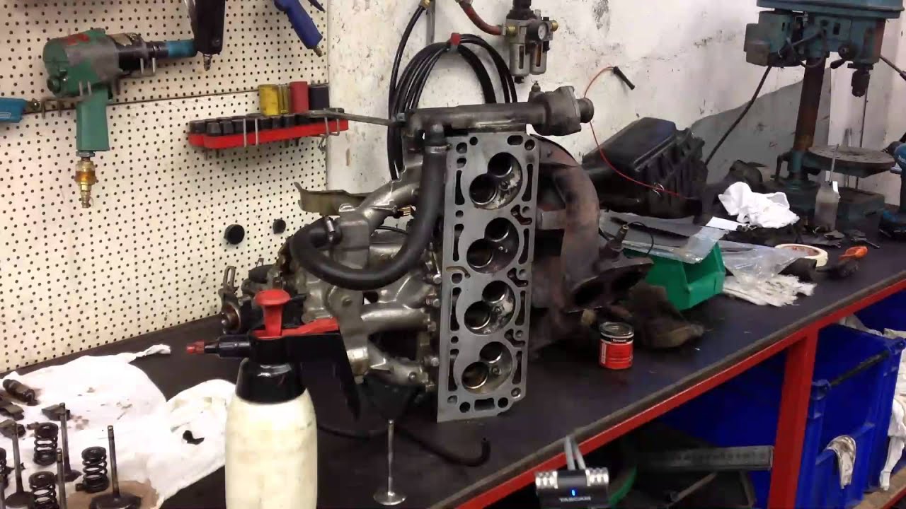 Ventile reinigen und einschleifen