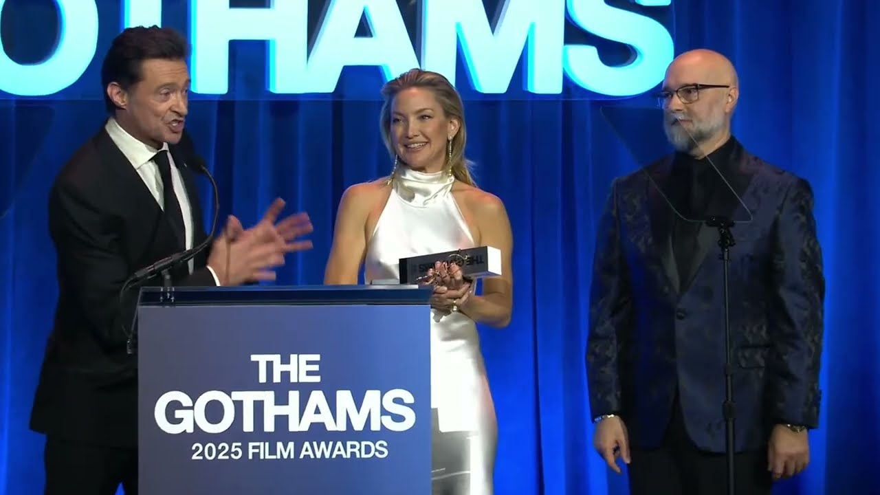 Kate Hudson and Hugh Jackman Receive the Inaugural Gotham Musical Tribute | 35th Gotham Film Awards