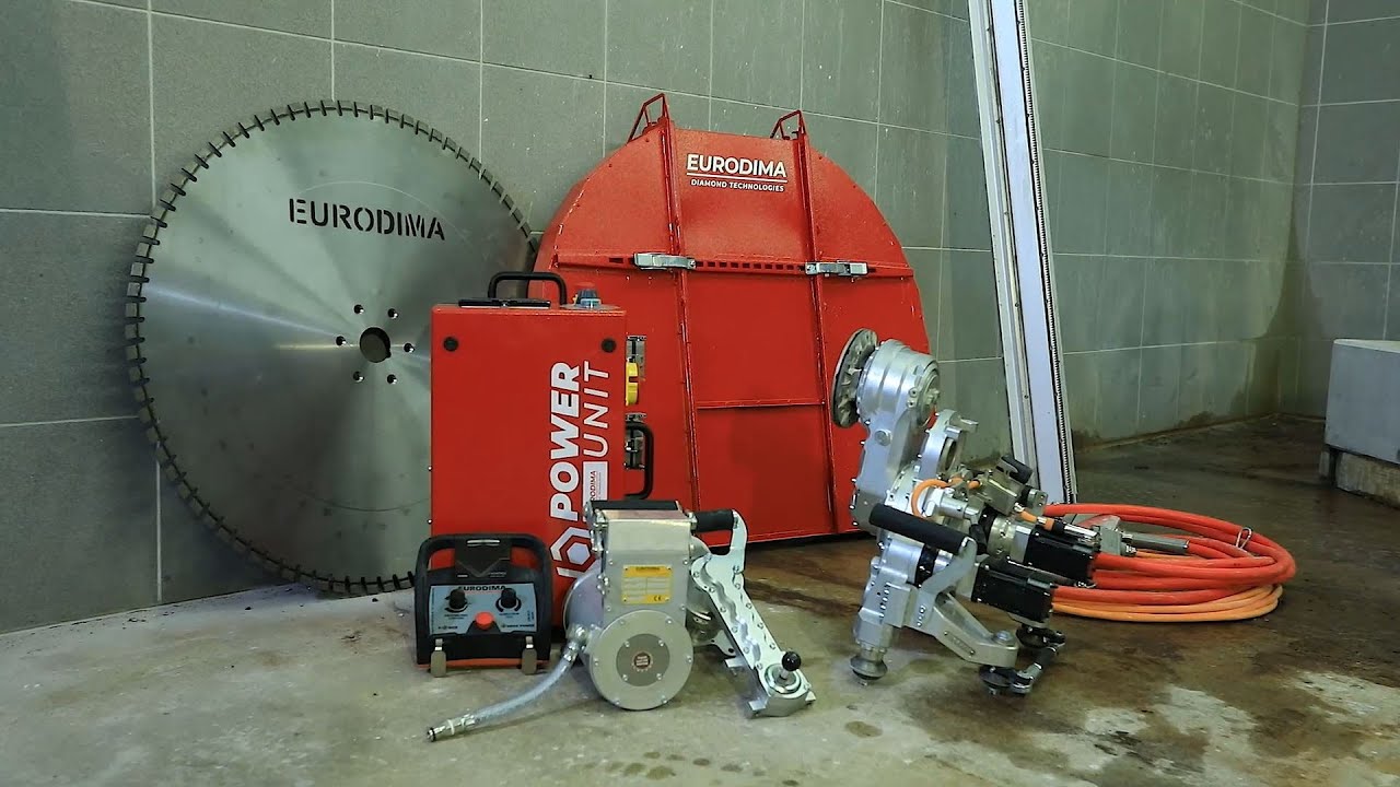 EURODIMA Wall saw WS20 - how it's made
