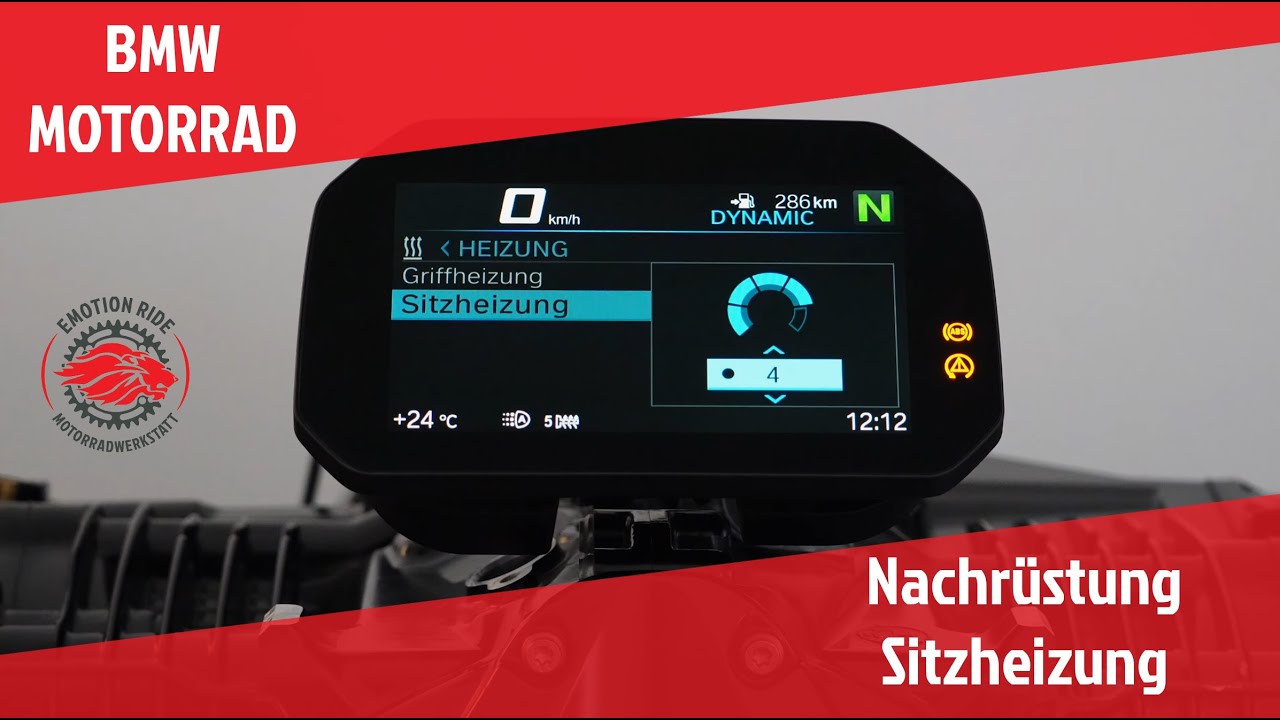BMW Motorrad Sitzheizung nachr&uuml;sten &ndash; Mehr Komfort f&uuml;r deine BMW!