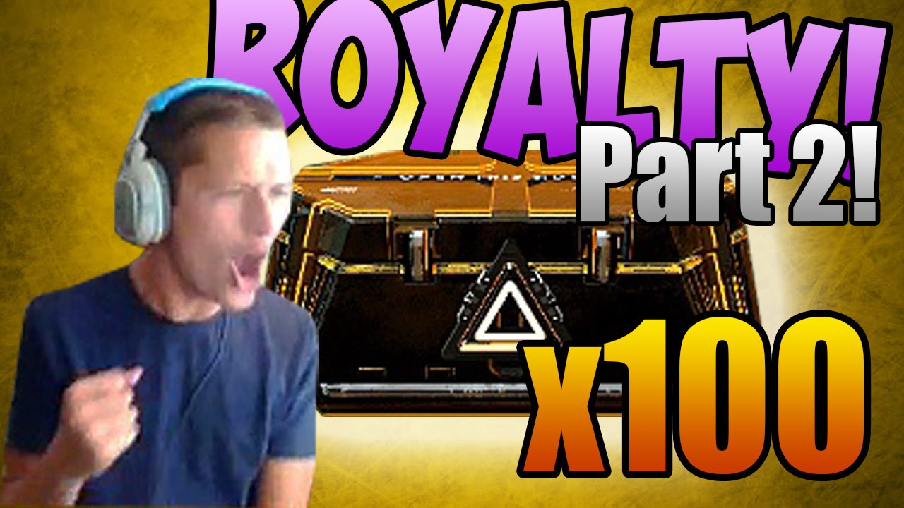 100x Advanced Supply Drop Opening - Royalty Weapons Part 2!