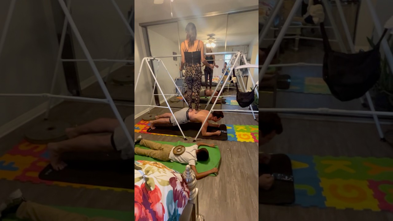 Partner Plank Challenge