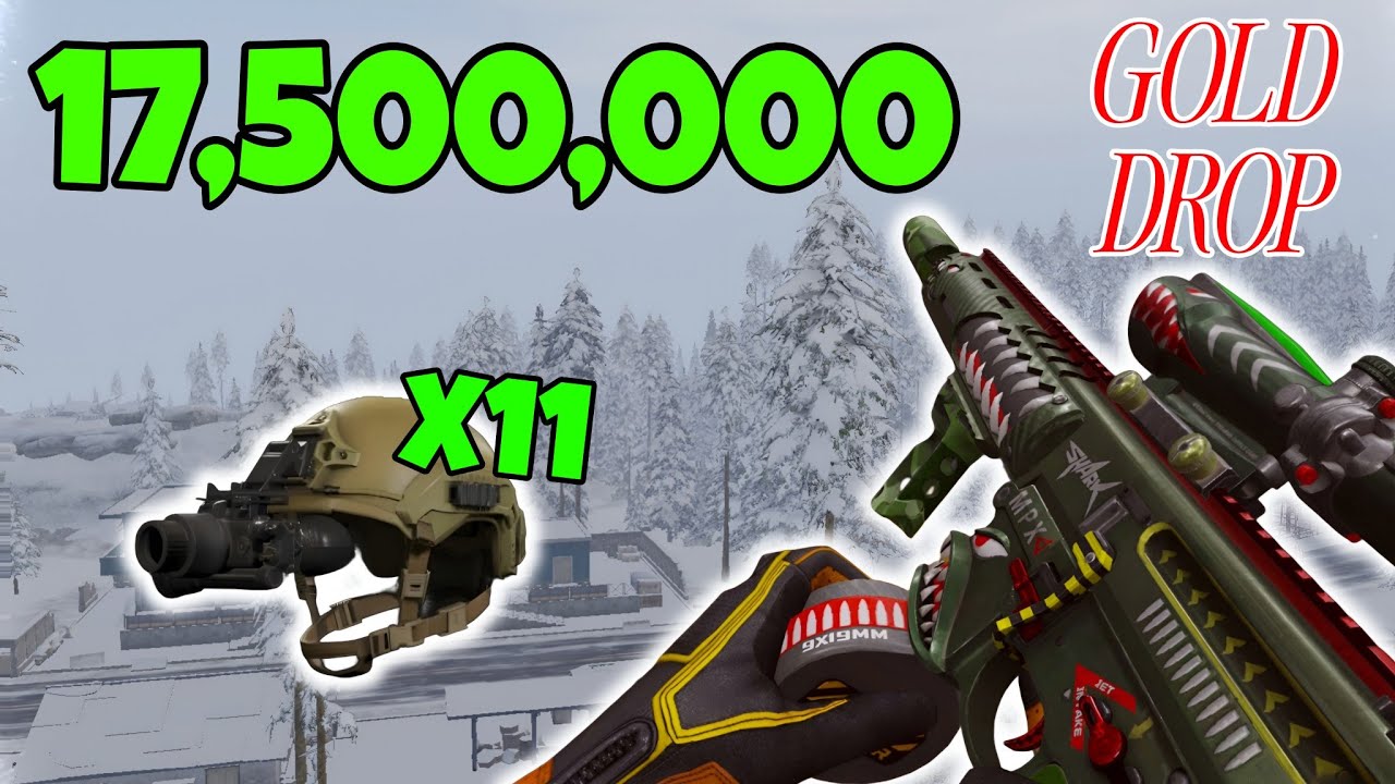 17+Million Profit using MPX Expensive Barrel in GoldDrop | Arena Breakout 