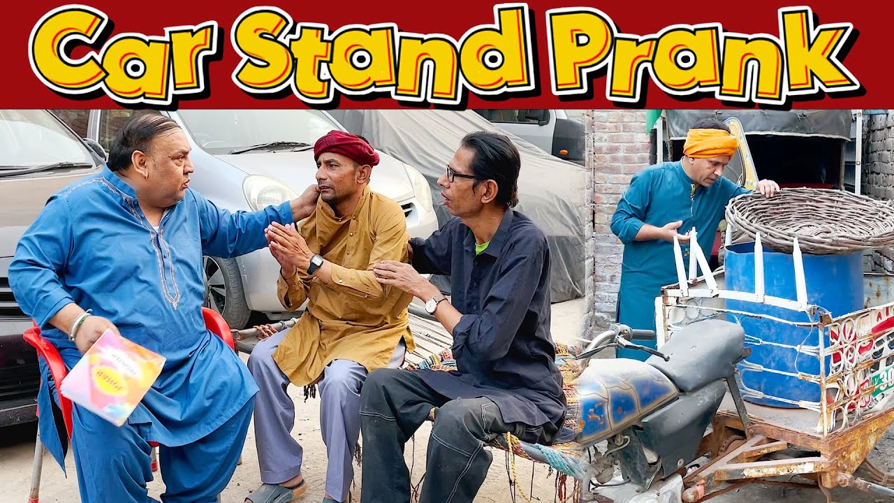 Tasleem Abbas and Soni New Prank | Car Stand Prank ⁨@tasleemabbasstudio⁩