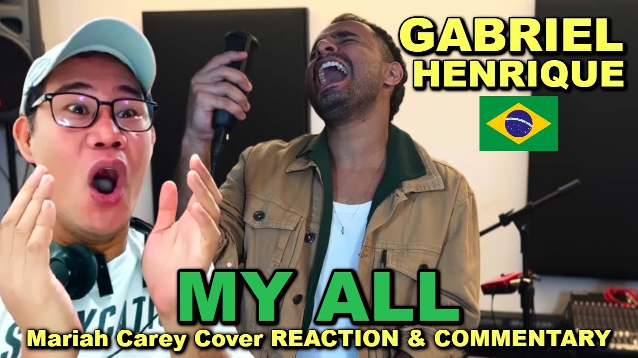 Gabriel Henrique - My All (Acoustic Cover) REACTION