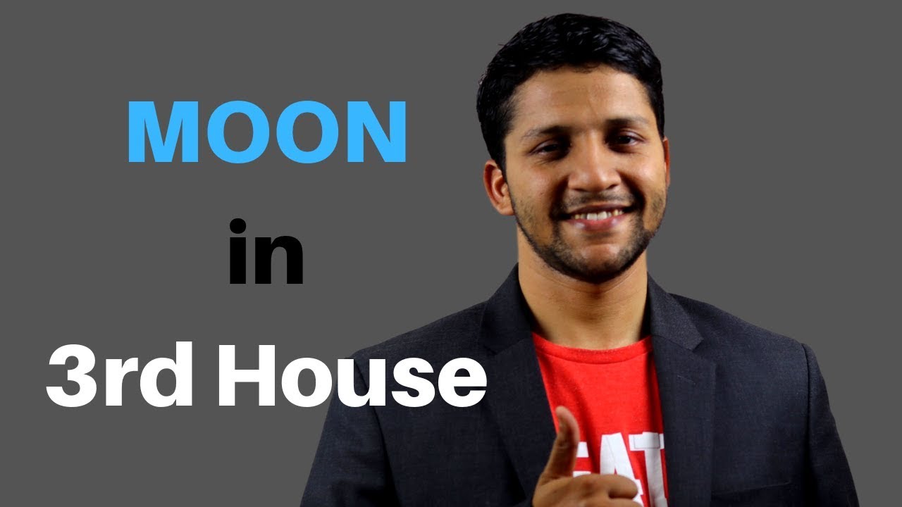 Луна в 3-м доме ведической астрологической карты рождения
