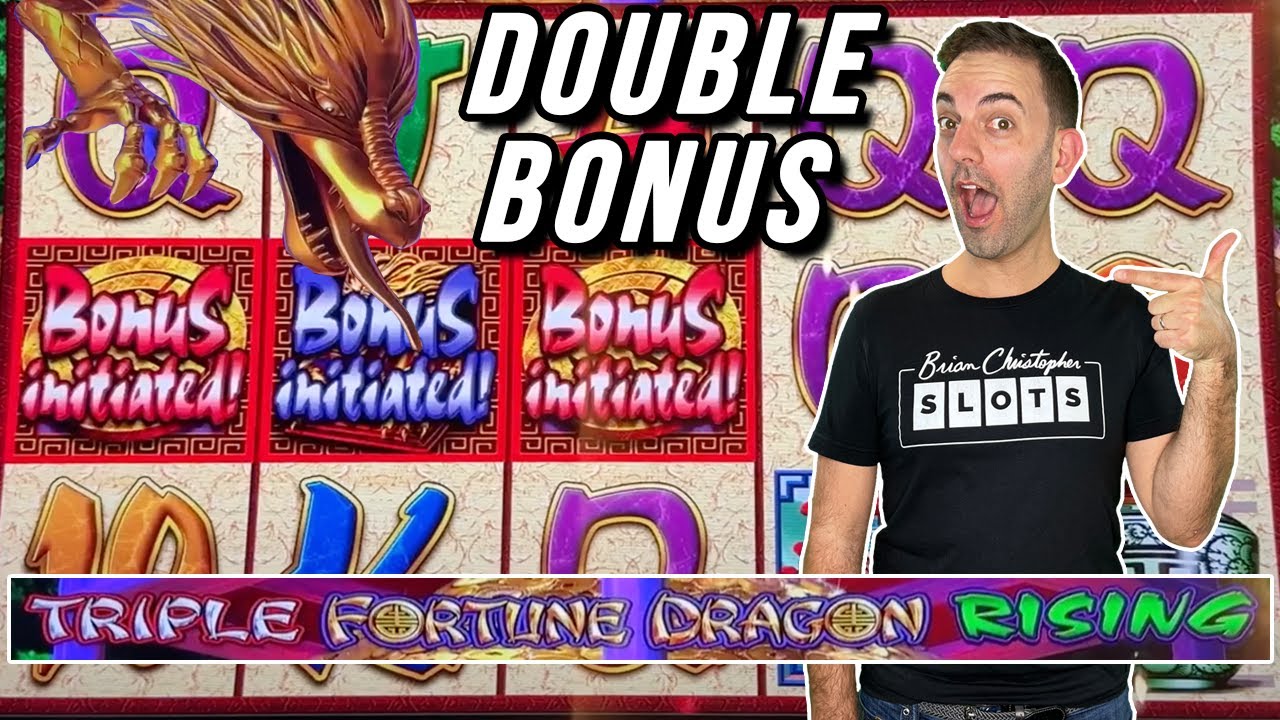ДВОЙНОЙ БОНУС на МАКСИМАЛЬНУЮ СТАВКУ ➣ Triple Fortune Dragon Rising