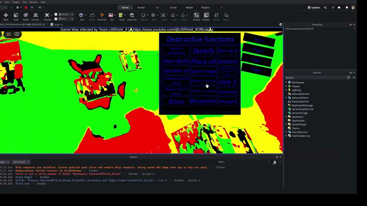 Showcasing a my new gui for hax lellll