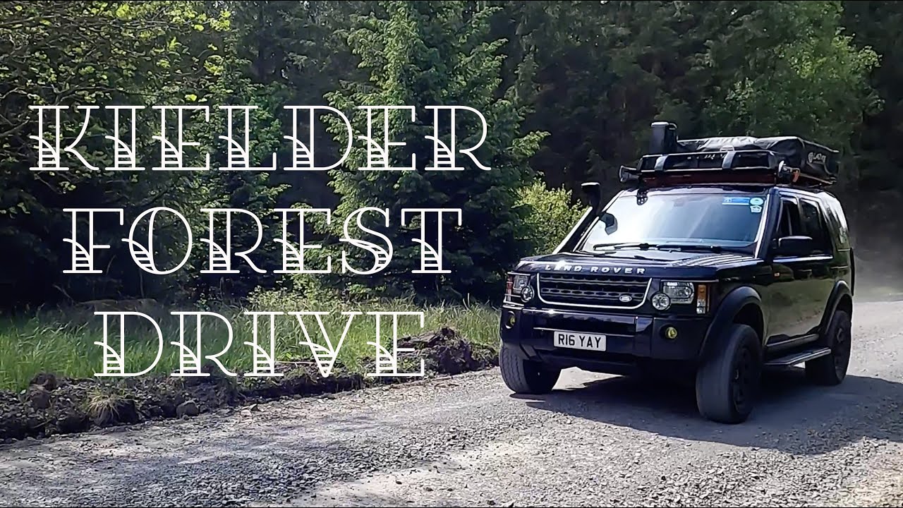Driving a LAND ROVER DISCOVERY 3 (LR3) OFF ROAD - 4x4 OVERLAND RIG in Northumberland UK