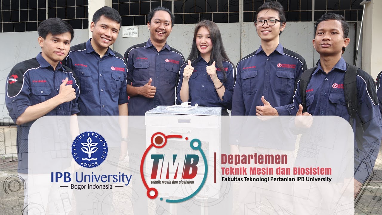 Video Profil Departemen Teknik Mesin dan Biosistem FATETA TMB IPB University