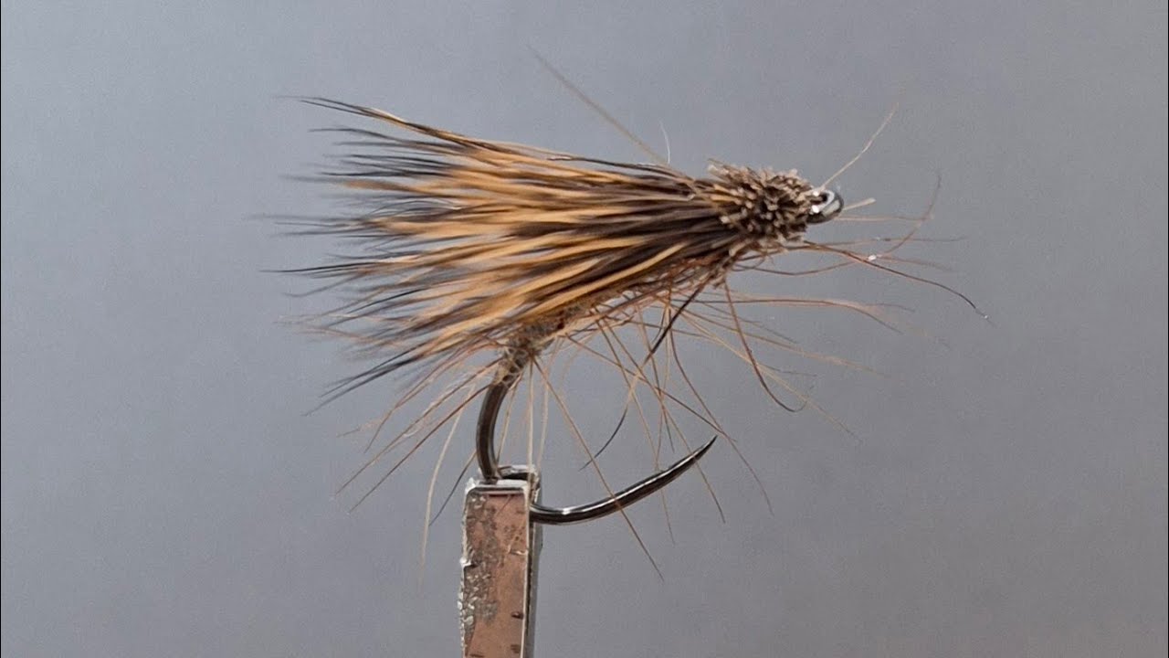Animal Style Elk Hair Caddis Fly Pattern