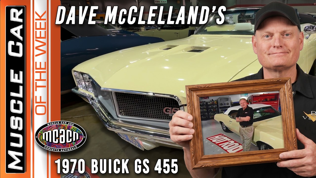 🏁 Dave McClelland's 1970 Buick GS 455 at 2025 MCACN Muscle Car Of The Week Special Feature