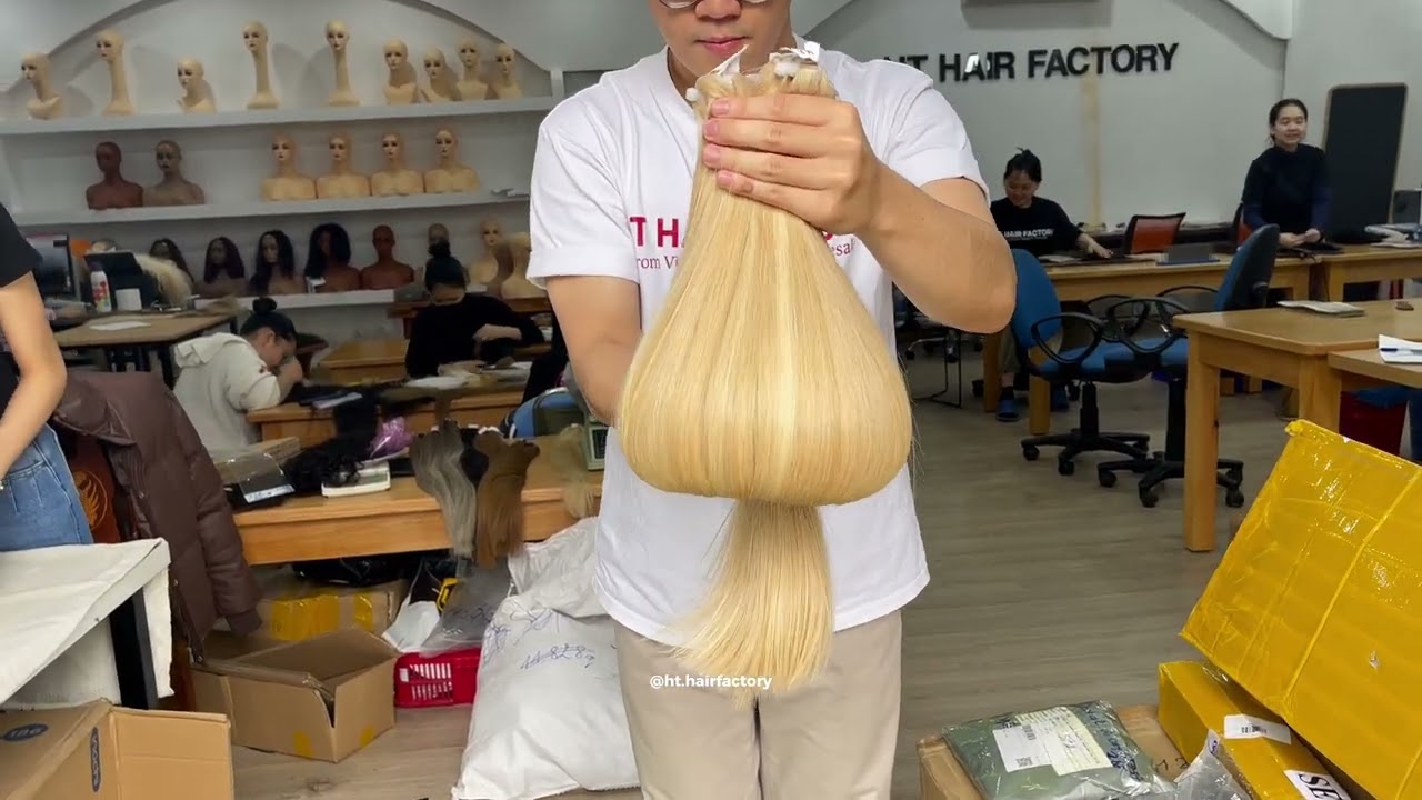 PREMIUM MACHINE WEFT from HT HAIR FACTORY