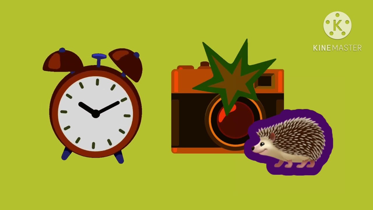 Magic, tunnels, lemons, toothbrush, clock, and camra bee