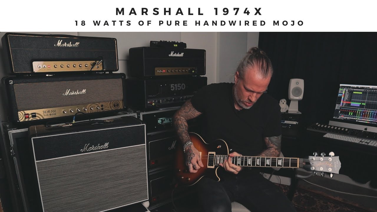 MARSHALL 1974X Combo - 18 watts of pure handwired mojo.