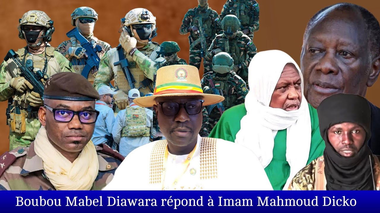 URGENT BOUBOU MABEL DIAWARA RÉPOND À IMAM MAHMOUD DICKO QUI S'EST RALLIER AU GROUPE TERR