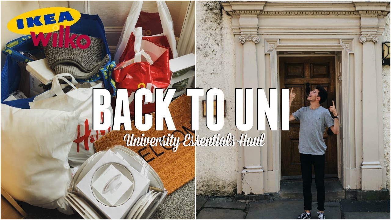 UNI VLOG: Moving Into My Student House + HUGE University Homeware Haul | Jack Edwards