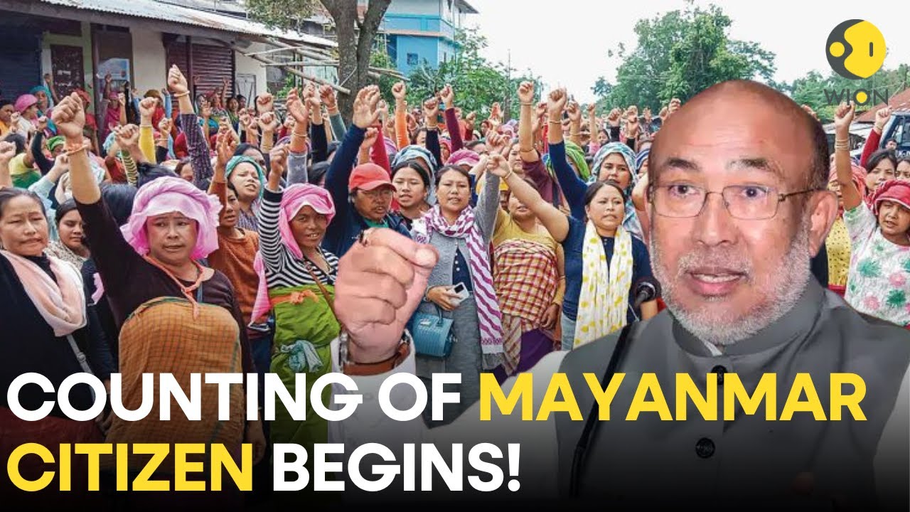 Manipur government resumes biometric capture of illegal Myanmar nationals | WION Live