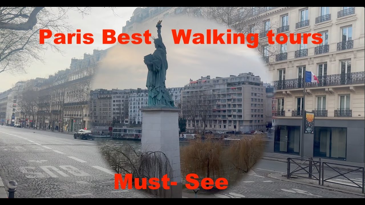🇫🇷 Paris Walking Tour: Arc de Triomphe, Eiffel Tower, Pont des Arts & Statue of Liberty