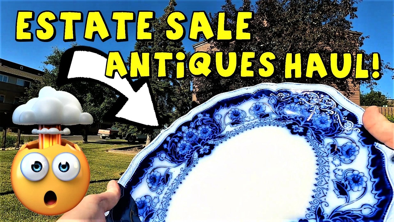 Ep696:  AWESOME Antique Estate Sale Finds!  😀😀😀👍